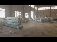 पुल निर्माण में ब्रिज समर्थन दीवार के लिए गर्म डुबकी जस्ती एच बीम