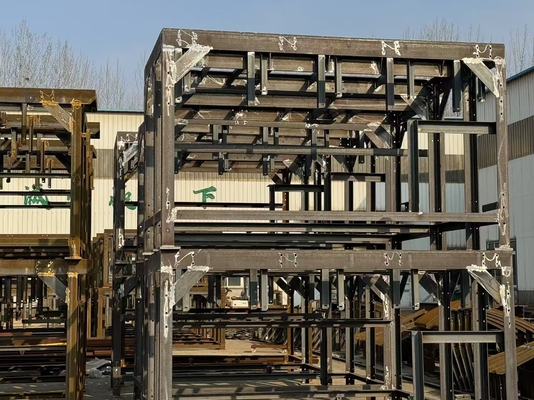 सिल्वर स्टील स्ट्रक्चर प्लेटफार्म विंड टावर विनिर्देशों के अनुसार अनुकूलित