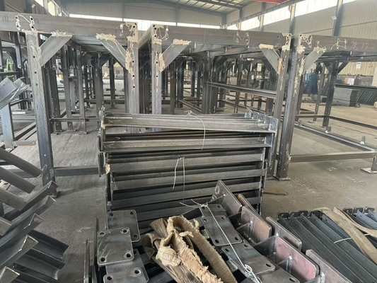 औद्योगिक के लिए संक्षारण प्रतिरोधी अनुकूलित इस्पात संरचना मंच